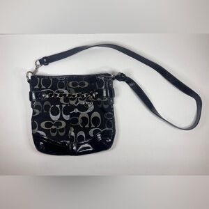 NWOT Coach Signature Duffle Chain Crossbody Bag